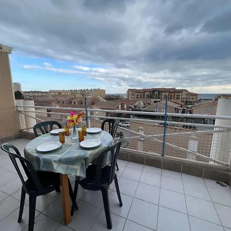 Apartman T2 Mezzanine, Vue Mer, Parking Privé, 6 Personnes - Fr-1-701-39 *