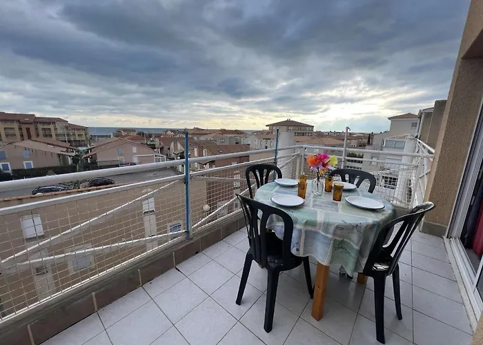 Διαμέρισμα T2 Mezzanine, Vue Mer, Parking Prive, 6 Personnes - Fr-1-701-39 Valras-Plage