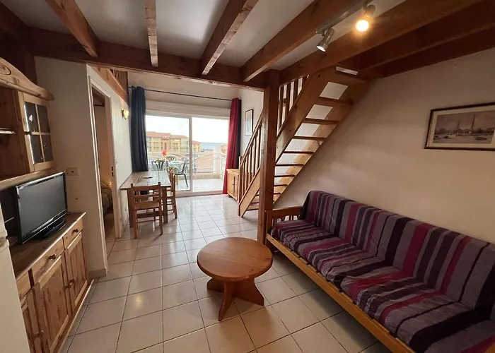 T2 Mezzanine, Vue Mer, Parking Prive, 6 Personnes - Fr-1-701-39 Διαμέρισμα
